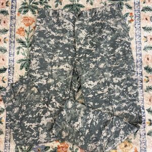 Army Combat Uniform Trouser Pant Camouflage Cargo Capri Army Issue XL EXTRA LONG